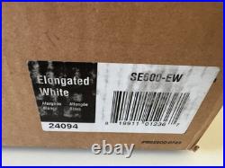 Brondell ELONGATED SE600 Advanced Electric Remote Bidet Toilet Seat White New