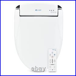 Brondell ELONGATED SE600 Advanced Electric Remote Bidet Toilet Seat White OB