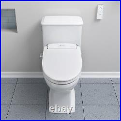 Brondell ELONGATED SE600 Advanced Electric Remote Bidet Toilet Seat White OB