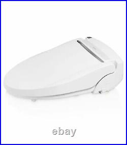 Brondell ELONGATED Swash CL1500 Advanced Electric Bidet Toilet Seat White. New