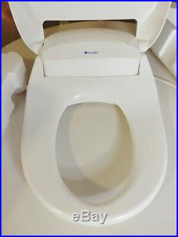 Brondell Inc. S300-EW Swash 300 Elongated Advanced Bidet Toilet Seat, White