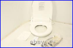 Brondell LE99-EW Swash Electronic Bidet Seat Fits Elongated Toilets White
