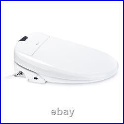 Brondell ROUND 1400 Luxury Electric Remote Bidet Toilet Seat White New