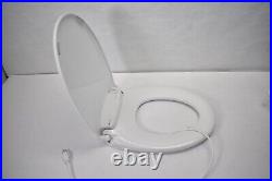 Brondell Round Toilet Seat Heated Nightlight LumaWarm Plastic White L60-RW