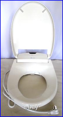 Brondell S1400-EW Swash Luxury Bidet Toilet Seat Elongated White