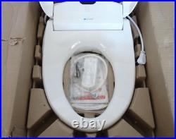 Brondell S1400-EW Swash Luxury Bidet Toilet Seat Elongated White