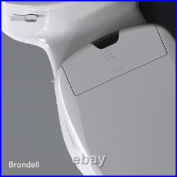 Brondell S1400-EW Swash Luxury Bidet Toilet Seat Elongated White