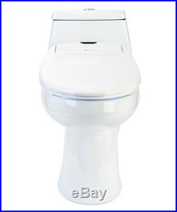 Brondell Swash 1200 Luxury Electric Bidet Toilet Seat Elongated White Open Box