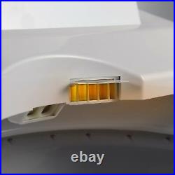 Brondell Swash 1400 Luxury Electric Bidet Toilet Seat Elongated White Open Box