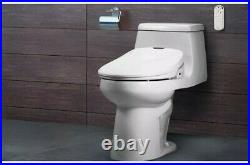 Brondell Swash 1400 Luxury Electric Bidet Toilet Seat Elongated White + Remote
