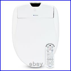 Brondell Swash 1400 Luxury Electric Bidet Toilet Seat Round White + Remote