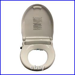 Brondell Swash DR802 Round Bidet Toilet Seat, White