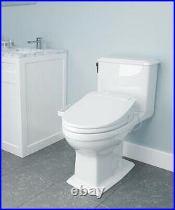 Brondell Swash IS707 Bidet Electric Advanced Toilet Seat Round White + Remote