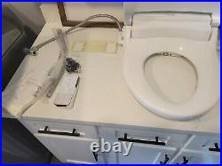 Brondell Swash LE99 Electronic Bidet Toilet Seat Elongated White