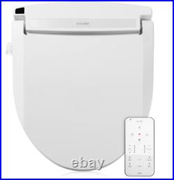 Brondell Swash LE99-RW Electronic Bidet Toilet Seat Round White