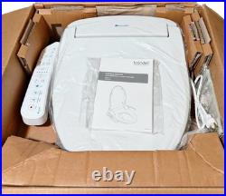 Brondell Swash Round SE400 Bidet Seat with Air Dryer, Night Light White