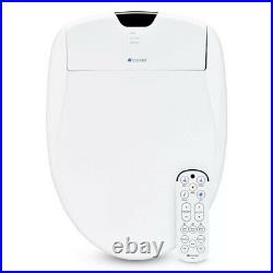 Brondell Swash S1400-EW Luxury Electric Bidet Toilet Seat Elongated White Remote