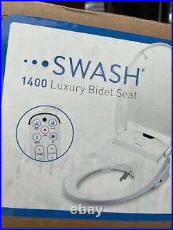 Brondell Swash S1400-EW Luxury Electric Bidet Toilet Seat Elongated White Remote