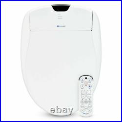 Brondell Swash S1400 Luxury Toilet Seat Electric Bidet Round White Remote