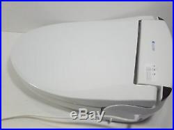 Brondell Swash SE600 Bidet Toilet Seat, Fits Elongated Toilets, White