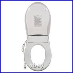 Brondell Thinline T44-EW Swash Electric Bidet Toilet Seat, Elongated