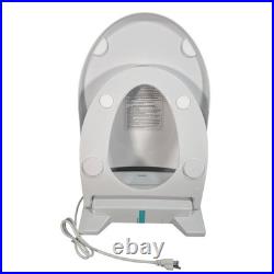 Brondell Thinline T44-EW Swash Electric Bidet Toilet Seat, Elongated