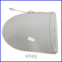 Brondell Thinline T44-EW Swash Electric Bidet Toilet Seat, Elongated