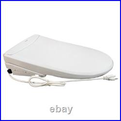 Brondell Thinline T44-EW Swash Electric Bidet Toilet Seat, Elongated