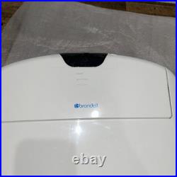 Brondell s1400-ew ELONGATED Luxury Electric Remote Bidet Toilet Seat White swash