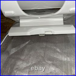 Brondell s1400-ew ELONGATED Luxury Electric Remote Bidet Toilet Seat White swash