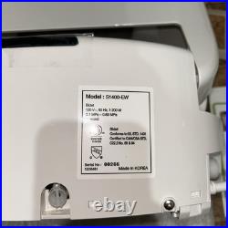 Brondell s1400-ew ELONGATED Luxury Electric Remote Bidet Toilet Seat White swash