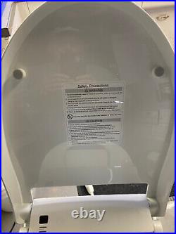 Burwell Elongated Electronic Bidet Toilet Seat newithopen box