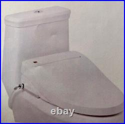 Burwell Elongated Electronic Bidet Toilet Seat newithopen box