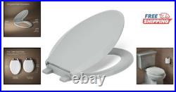 CACHET Automatic Nightlight Toilet Seat Ice Grey, Elongated, Quiet-Close Hinge CACHET Automatic Nightlight Toilet Seat Ice Grey, Elongated, Quiet-Close Hinge