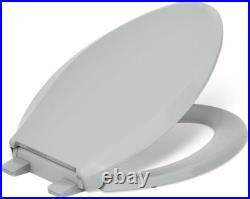 CACHET Automatic Nightlight Toilet Seat Ice Grey, Elongated, Quiet-Close Hinge CACHET Automatic Nightlight Toilet Seat Ice Grey, Elongated, Quiet-Close Hinge