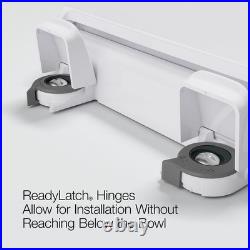 CACHET Automatic Nightlight Toilet Seat Ice Grey, Elongated, Quiet-Close Hinge CACHET Automatic Nightlight Toilet Seat Ice Grey, Elongated, Quiet-Close Hinge