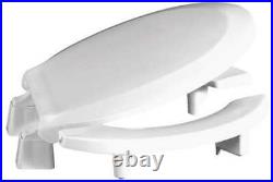 CENTOCO GR3L460STS-001 Toilet Seat, Round Bowl, Open Front, White