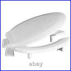 CENTOCO GR3L820STS-001 Toilet Seat, Elongated Bowl, Open Front