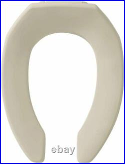 CHURCH 295BON Commercial Open Front Toilet Seat without Cover ELONGATED