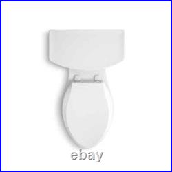 Cachet Anitmicrobial Elongated Toilet Seat White (3-Pack)