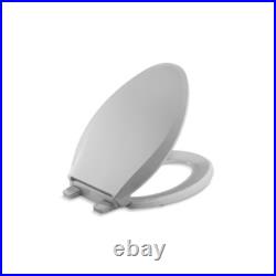 Cachet Elongated Closed Front Toilet Seat in Ice Grey Cachet Elongated Closed Front Toilet Seat in Ice Grey