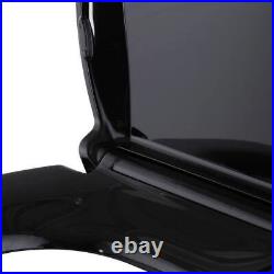 Cachet Quiet-Close Elongated Toilet Seat Grip-Tight Bumpers Black