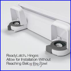 Cachet ReadyLatch Round Toilet Seat Soft Close, Almond