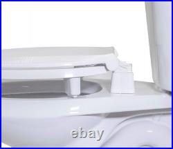 Centoco 3 inch Raised Toilet Seat for Seniors, Round, Closed Front With Cover Centoco 3 inch Raised Toilet Seat for Seniors, Round, Closed Front With Cover
