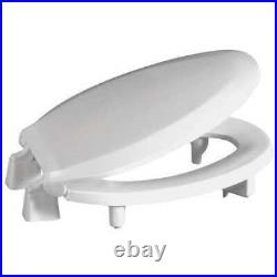 Centoco Gr3l800sts-001 Toilet Seat, With Cover, Plastic, Elongated, White