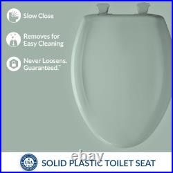 Classic Colors Slow Close Toilet Seat, Easy Clean Hinges and Durable Plastic