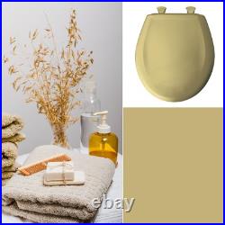 Classic Colors Slow Close Toilet Seat, Easy Clean Hinges and Durable Plastic Classic Colors Slow Close Toilet Seat, Easy Clean Hinges and Durable Plastic