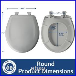 Classic Colors Slow Close Toilet Seat, Easy Clean Hinges and Durable Plastic Classic Colors Slow Close Toilet Seat, Easy Clean Hinges and Durable Plastic