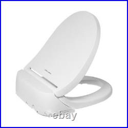 Coway Electric Bidet Seat Elongated Toilets Plastic Adjustable Wash Spray White