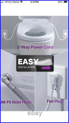 Coway Electronic Bidet S500 Elongated Toilet Seat Heated BRAND NEW